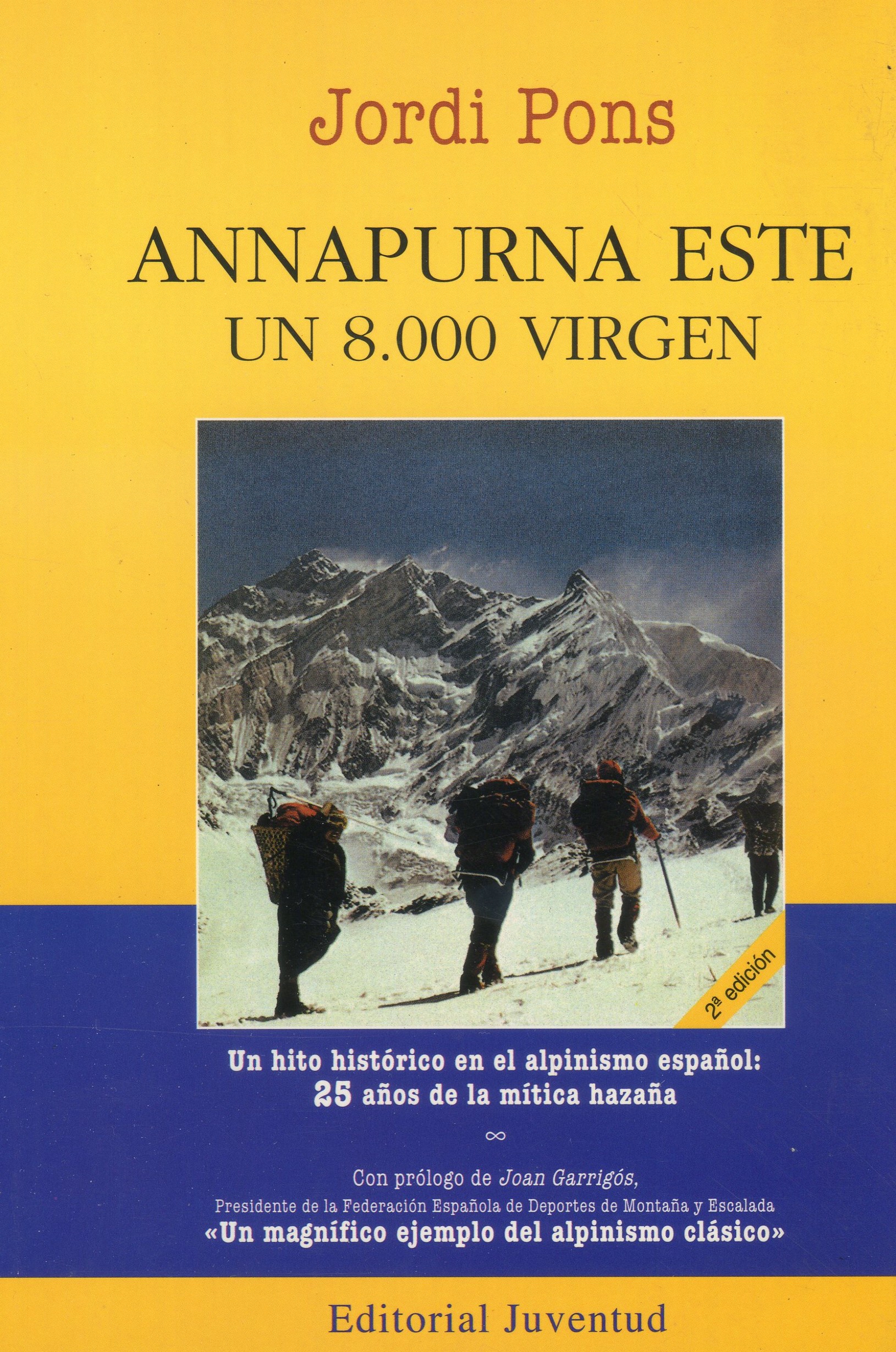 Annapurna este : Un 8.000 virgen - Portada